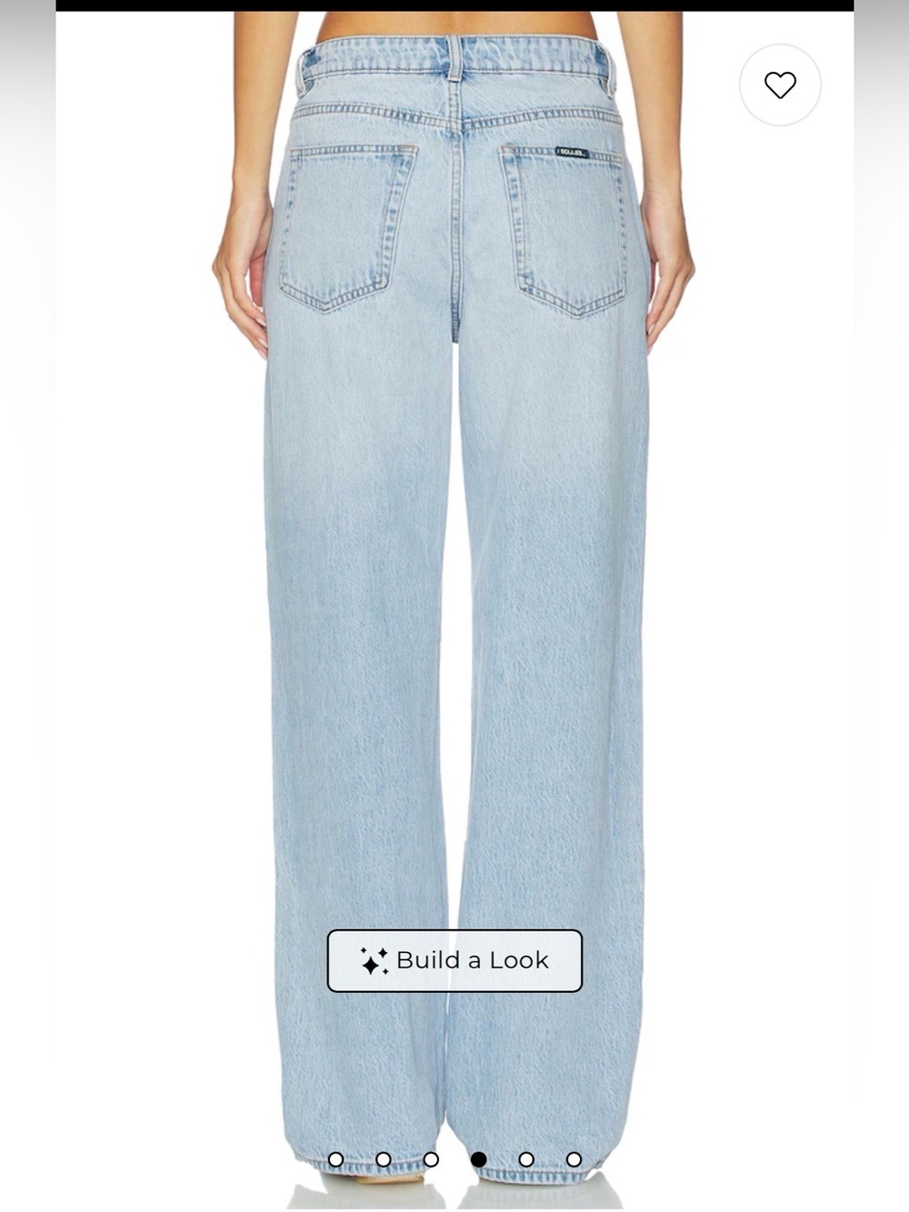 ROLLA'S Kate Baggy Jeans – 29-Light Wash- High Rise-Straight- Premium Denim - Picture 2 of 14